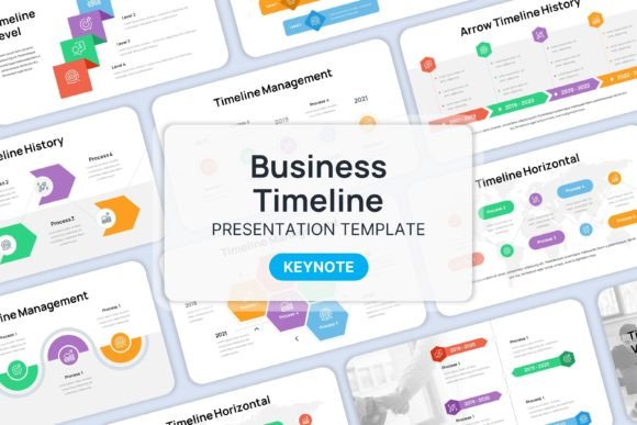 Business Timeline - Keynote Templates: A Designer's Take