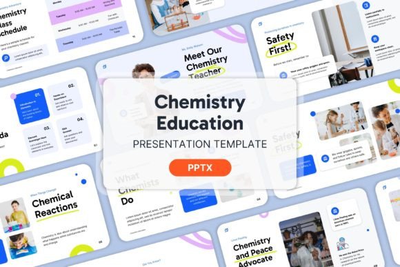 Chemistry Education - PPT Templates: Professional Creative Design for Your Business