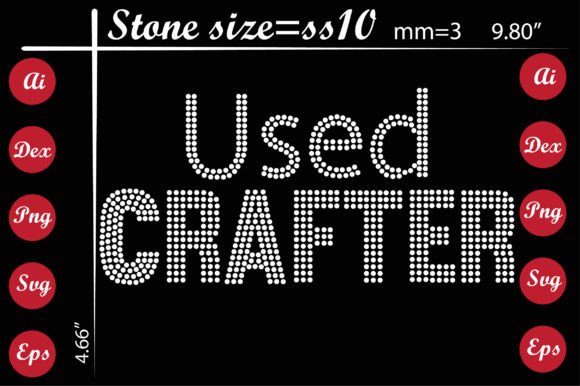 Crafting Sparkle: Using Used Crafter Rhinestone Templates Design