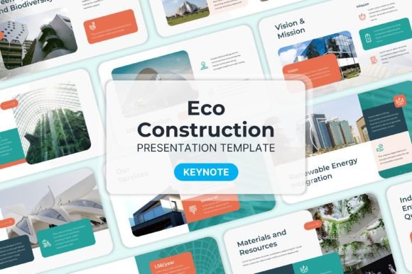 Eco Construction Keynote Templates: Build Your Green Brand