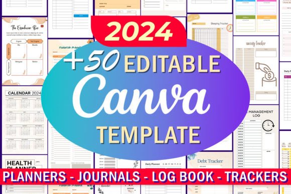 Elevate Your KDP Publishing with 50+ Editable Canva Templates