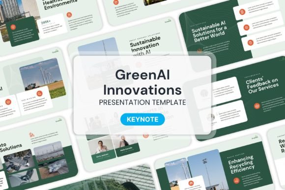 GreenAI Innovations: Your Next-Level Keynote Template