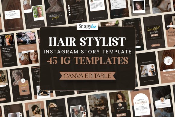 Hair Stylist IG Canva Story Templates: A Visual Toolkit