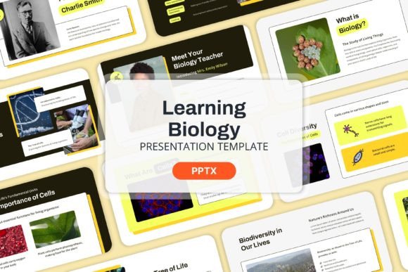 Mastering Visual Communication with Learning Biology Templates