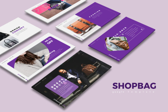 ShopBag Google Slide Templates: Your Design Toolkit