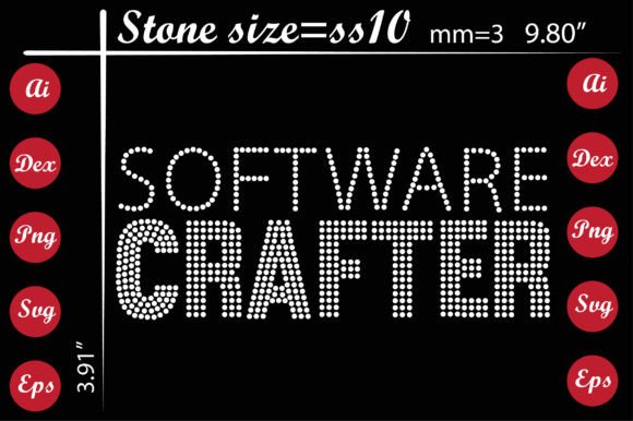 Software Crafter Rhinestone Templates: Sparkle for Your Brand