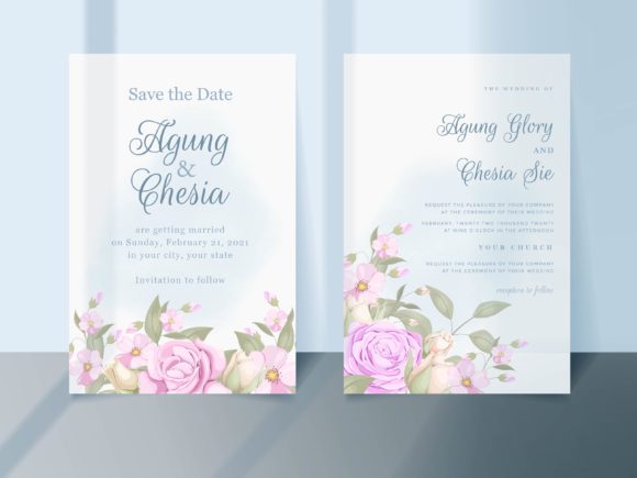 Timeless Romance: Exploring Floral Wedding Invitation Card Templates