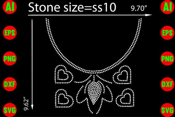 Unlocking Creative Versatility with Necklace Rhinestone Templates Design
