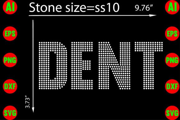 Unlocking the Sparkle: Dent Rhinestone Templates for Designers